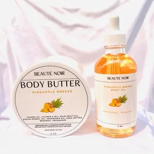 Crushed Pineapple Body Butter & Oil Bundle
