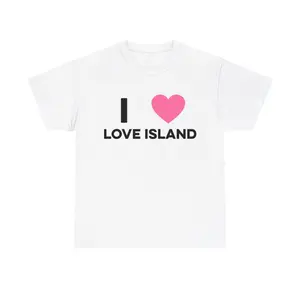 I HEART LOVE ISLAND SHIRT Top Womenswear made Comfort for all the Women, one of the best Tshirts available