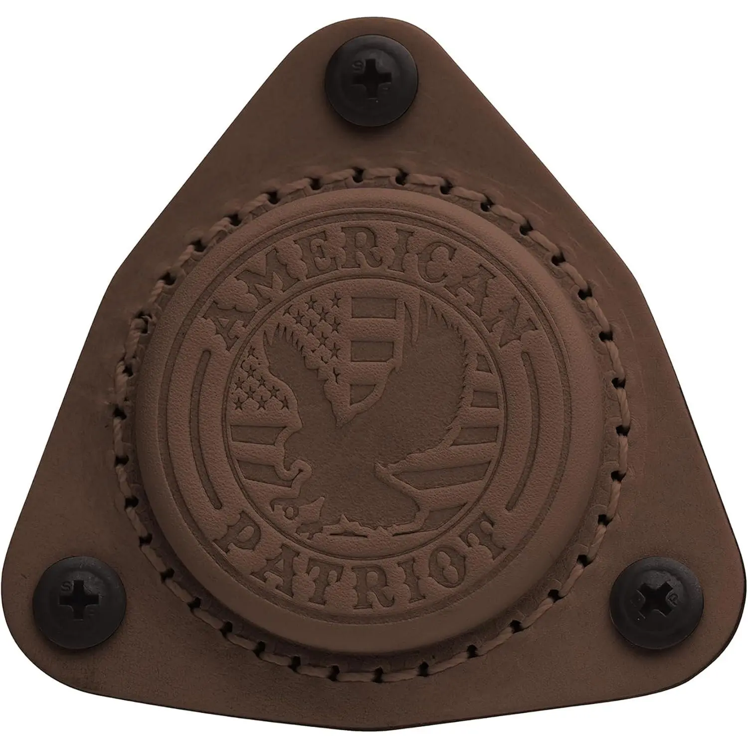USA-Made Premium Hand-Crafted Leather Strong Heavy-Duty Magnet Mount, 50lbs Rustic Gun Holder for Vehicle, Home Use (Fits Pistol, Rifle, Shotgun)