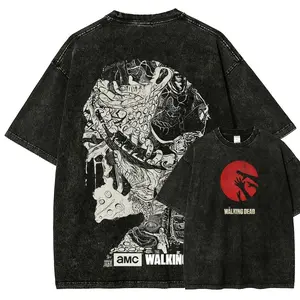 The Walking Dead Unisex Fit Washed T-Shirt 1