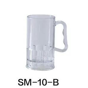 Yanco SM-10-B 10 oz Stemware Beer Mug, Clear - 2.75 x 7.5 in. - Pack of 24