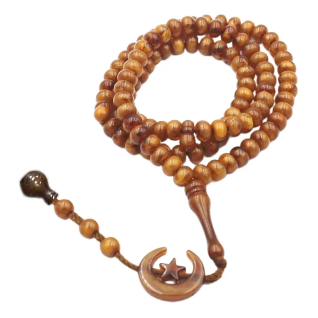 99 Tasbih Beads for Women Men Islamic Worship Prayer Rosary Beads 8mm