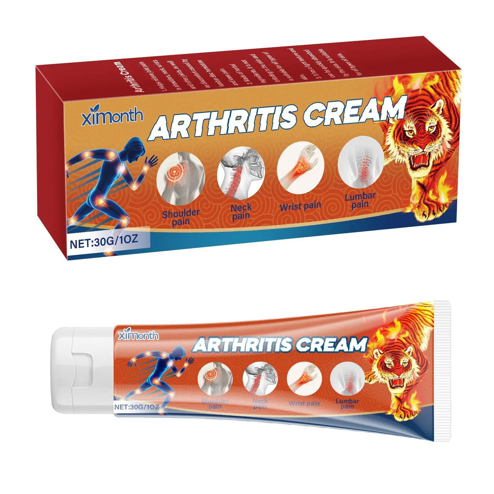 Ximonth Turmeric Joint Cream Hand And Foot Joint Moisturizing Topical Massage Treatment Cream With Gentle Ingredients