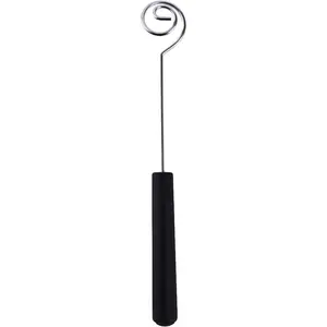 1Pc Black Candy Dipping Tools Set - Chocolate Dipping Fork & Fondue Forks - Stainless Steel Kitchen Gadget