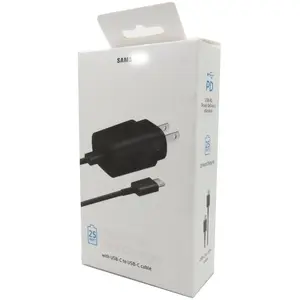 25W USB-C Wall Charger Compatible with Samsung Galaxy S24 Ultra, S23 5G