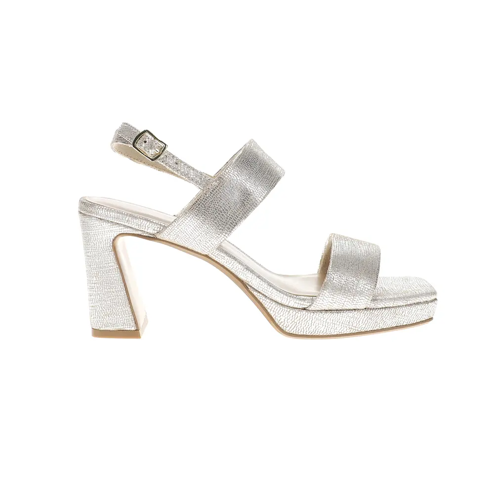 VANELi Womens Maida Platform Casual Sandals Casual Mid Heel 2-3" - Silver