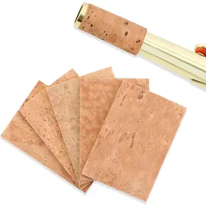 Alto Sax  Cork, 5 count Universal Saxophone  Cork, Alto Sax Joint Cork Sheet, Saxophone Cork Replacement Kit for Alto Saxophone