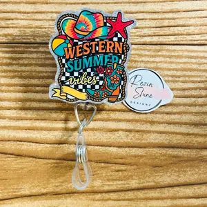 Summer Western Vibes Badge Reel