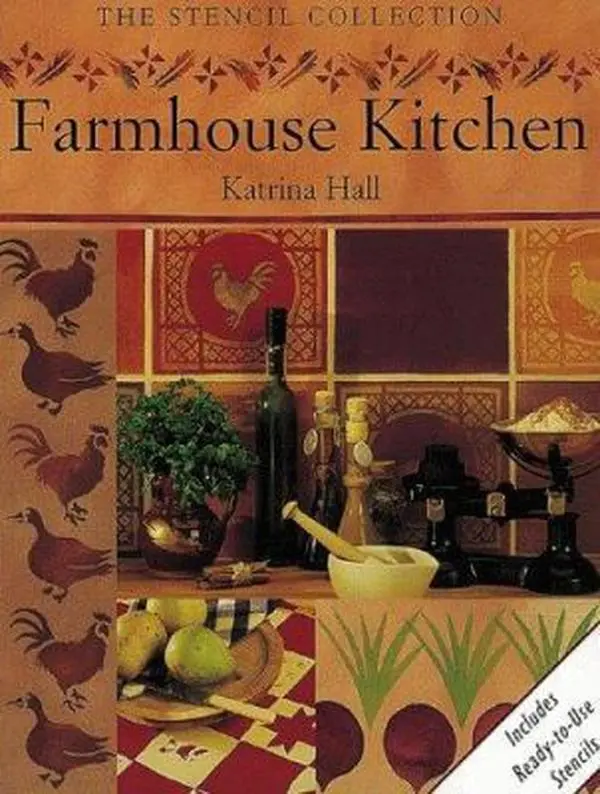 USED-Farmhouse Kitchen (Stencil Collection) by Katrina Hall (Paperback)