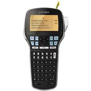 DYMO Plastic Body Rigid Label Printer, 3.9" Size, Black & Silver Color, Compatible with 1768815 Label Cartridges