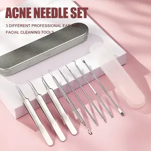 14 Counts Acne Needle Set, Practical skincare set for regular facial maintenance
