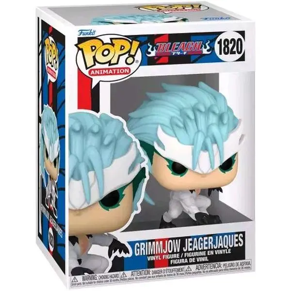 Grimmjow Jaegerjaques #1820 - Funko Pop - Animation - Bleach - Comes With Free Protector