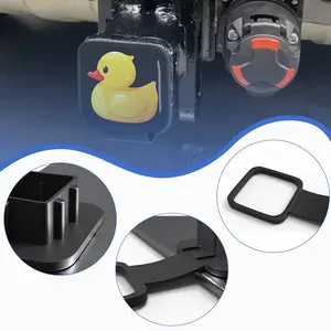 Duck Hitch Cover for 2 Inch Receivers - Trailer Hitch Cover Tube Plug Insert Cap, Compatible with Pickup, SUV, Jeep, Cars, Trucks, RV & More Exterior Accessories