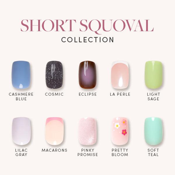 Glamnetic Short Squoval Press On Nail Collection