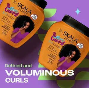 SKALA Mais Crespos 2 Pack – Hydrating 2-in-1 for 4ABC Hair, Fights Frizz & Defines Curls