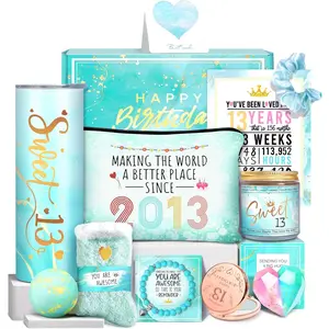 13th Birthday Gifts for Girls, 13 Year Old Girl Gifts Happy 13th Birthday Gift Ideas for Teen Girl, Daughter, Niece, Granddaughter, Official Teenager 13th Birthday Gifts for Her