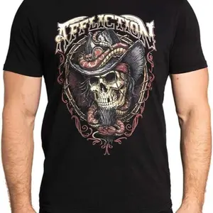 Affliction mens Black Tooth T-shirt