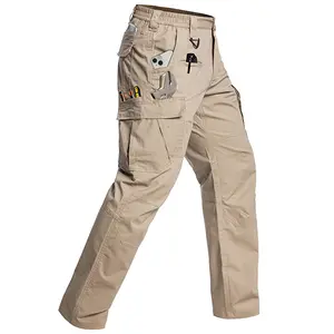 CARWORNIC Men's Stretch Ripstop Tactical Pants 12 Pockets Water-Resistant Flex EDC Utility Work Cargo Pants Lightweight Outdoor Hiking Pants