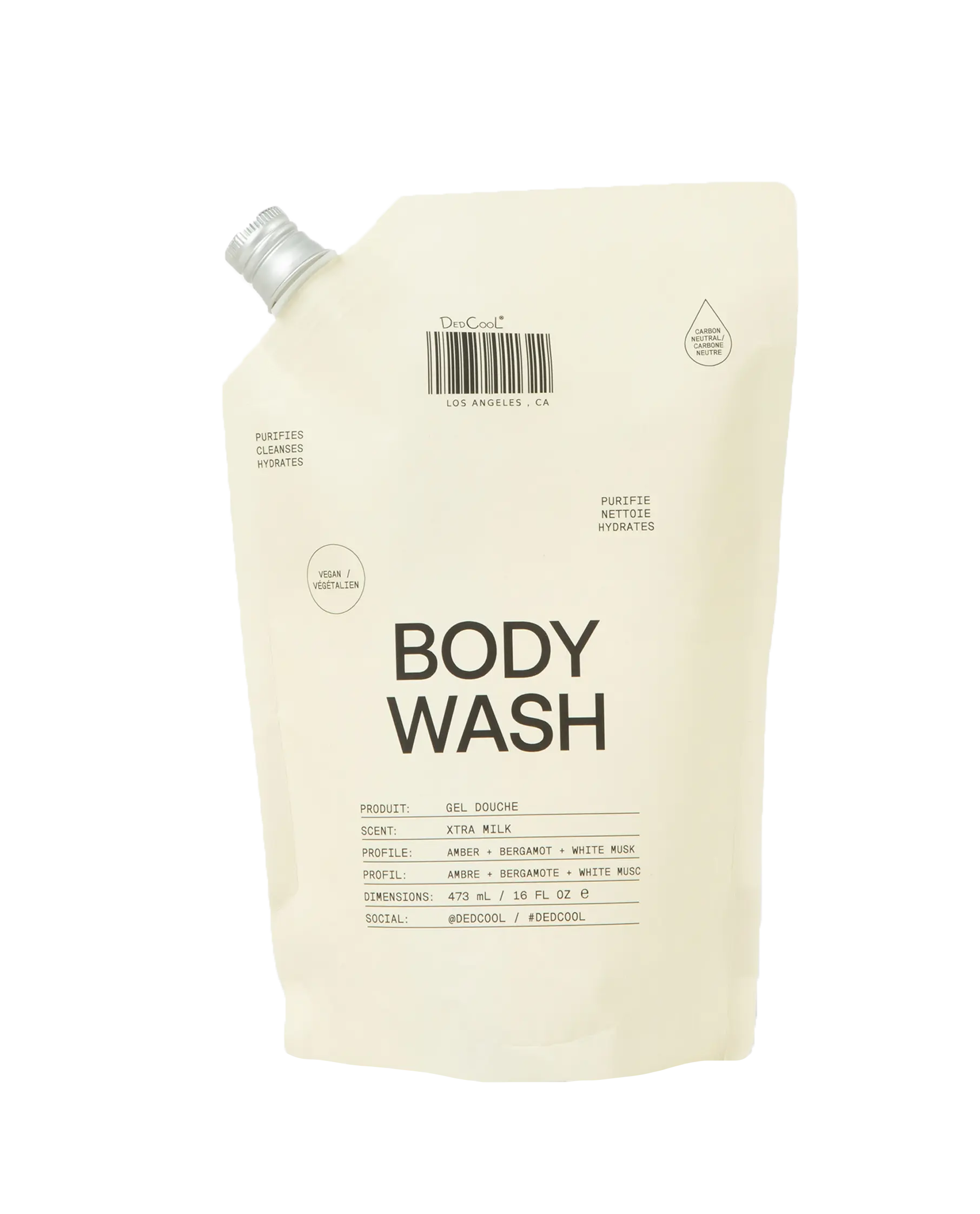 Body Wash Refill Xtra Milk