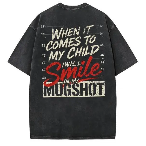 Washed T-shirt-Black