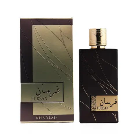 Khadlaj Fursan Brown for Unisex Eau de Parfum Spray, 3.4 Ounce