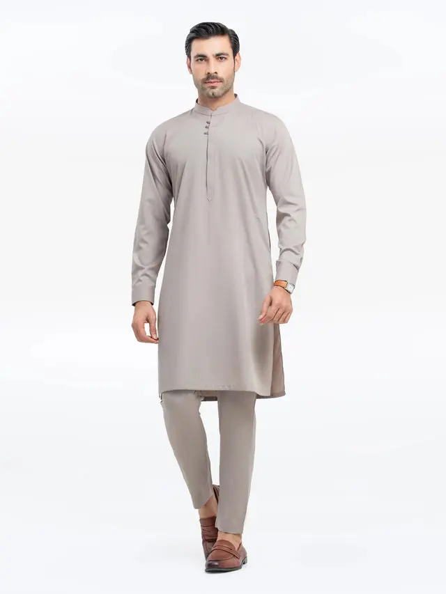 Edenrobe Men's Light Coffee Kurta Pajama - EMTKPT5-055 YF25 J(M1)