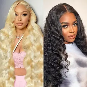 [Combo sale 26"&22"]"  get 2 wig " Lace Front Wigs 13x4 Human Hair with Baby Hair 180% Density Human Hair Wigs for Women