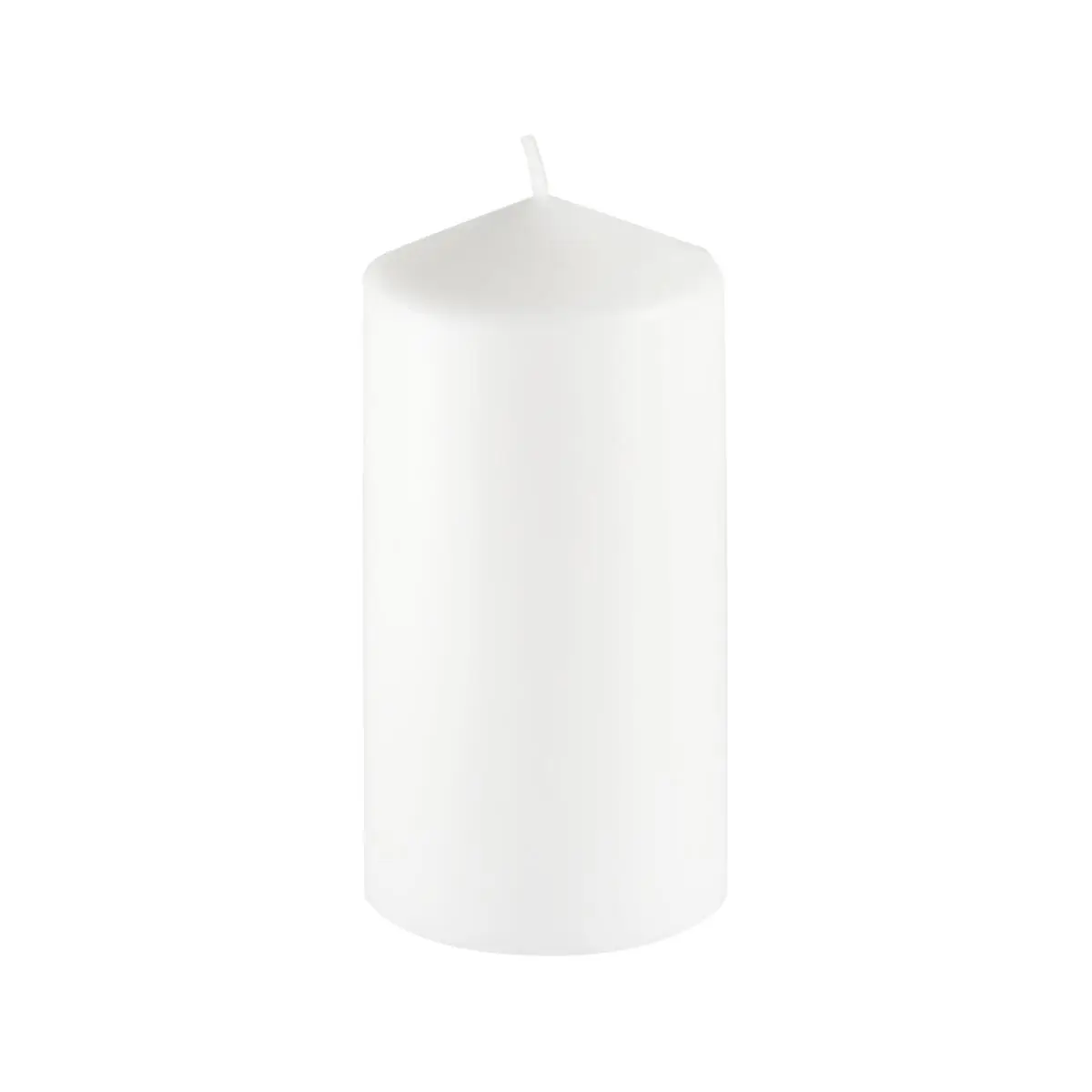 Jeco CPZ-3P36W-4 3 x 6 in. Pressed & Over-Dipped Pillar Candles, White - Pack of 3 - 12 Piece