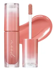 Peripera Ink Mood Glowy Tint-Coral Influencer - Hydrating Lip Gloss for a Natural Glow
