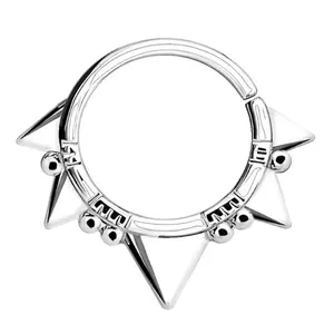 16 Gauge Triangle Septum Ring (Bendable Hoop) - 10173