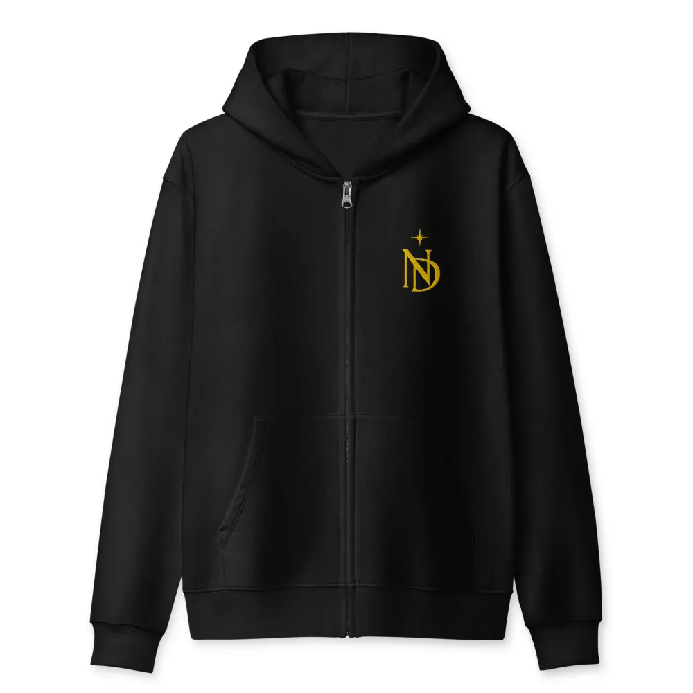 ND Logo Unisex Full Zip Hoodie