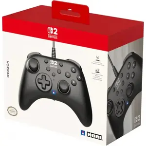 Horipad Turbo For Nintendo Switch 2 - Black