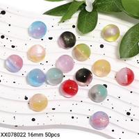 XX078022 16mm 50pcs Color-changing beads 