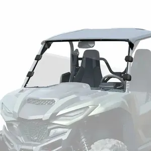 StarknightMT Wolverine Windshield Scratch-Resistant Compatible with 2021-2026 Wolverine RMAX 2/4 1000 X2/ X4 850/1000 Accessories Waterproof Clean All Protection Window Used with Hard/Soft Roof