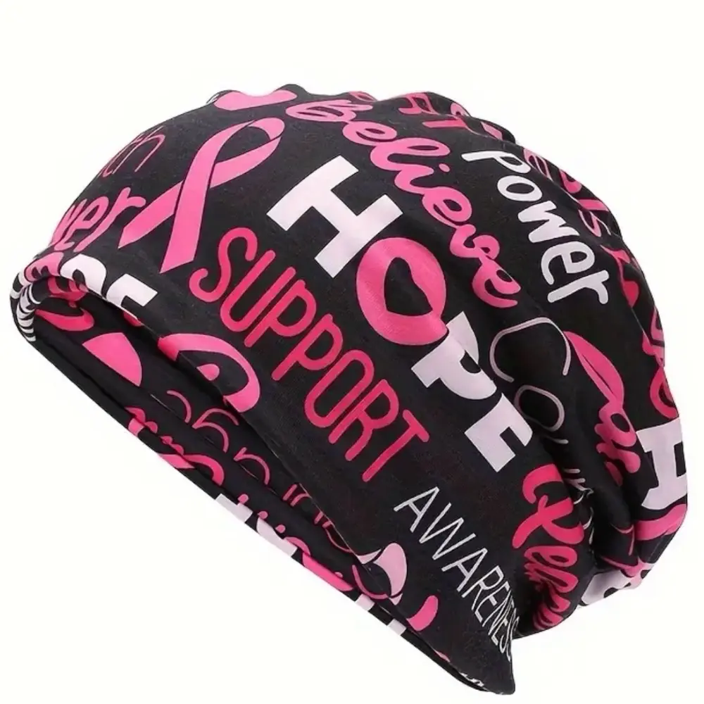 Breast Cancer Awareness Beanie Chemo - Unisex