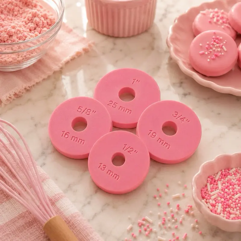 Cake Pop Rolling Pin Guides | Individual Sizes or Full Set | Rolling Pin Spacers | Dough Thickness | Baking Tool | 3D Printed