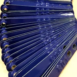 royal blue Botanas Chicken Gallos Poultry Leg Bands 100Pcs Rings for Farm Identification Rust-Proof Waterproof Breeding Tools Numbered Easy Identification