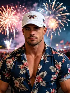 American 250th Anniversary Eagle Cap, New Print Retro Patriotic Baseball Hat, Vintage Style Duckbill Hat, Perfect for Celebrations