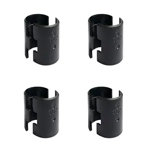 8 Pcs Wire Shelf Clips for 1" Post - 4 Pairs of Wire Rack Lock Clip Replacements for Metal Shelving Sleeves System
