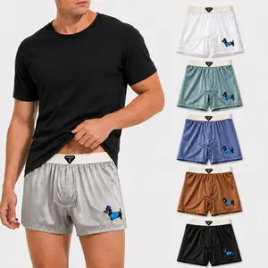 SHIQINUO Men's Stretchy Boxer Briefs - 3-Pack Soft Stretch Nylon, Breathable, Moisture-Wicking, Seamless for Everyday Ease Menswear