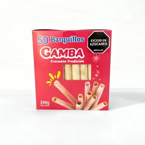 Barquillos Gamba x 50 Unidades/Gamba Wafer Sticks 50 Units