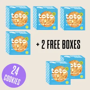 Everyday Birthday Bundle - 24 Cookies in 6 4-packs: Birthday Cake