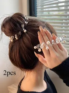 Women High Elasticity Rubber Band Headband, Transparent Phone Line Hair Accessory, Sweet Cool Hot Fashion Hair Decoration