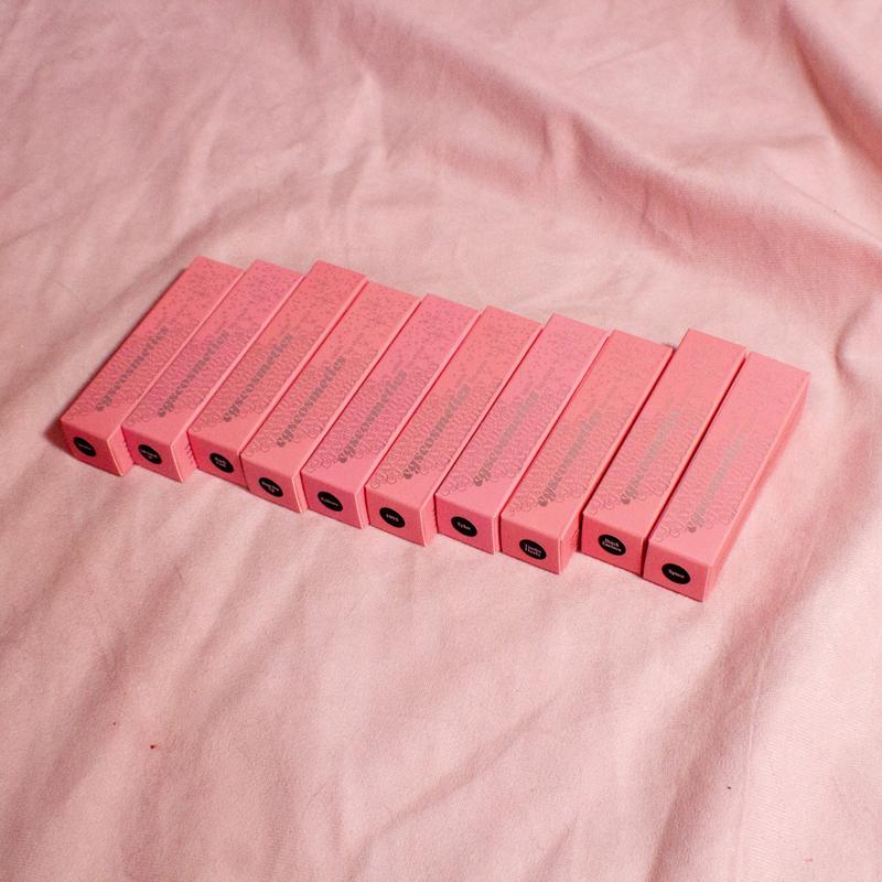 cgscosmetics - satin lip stain - the stash bundle