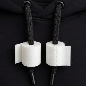 String Squad – Toilet Paper Roll Charms (Set of 2) | 3D Printed Funny Hoodie & Shoelace Accessories