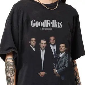 Goodfellas New 2025 Graphic Tee for Movie Fans W9X