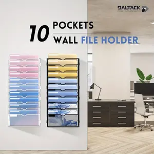 New Sharkwoods 10 Tier Hanging File Organizer Wall File Office folders
