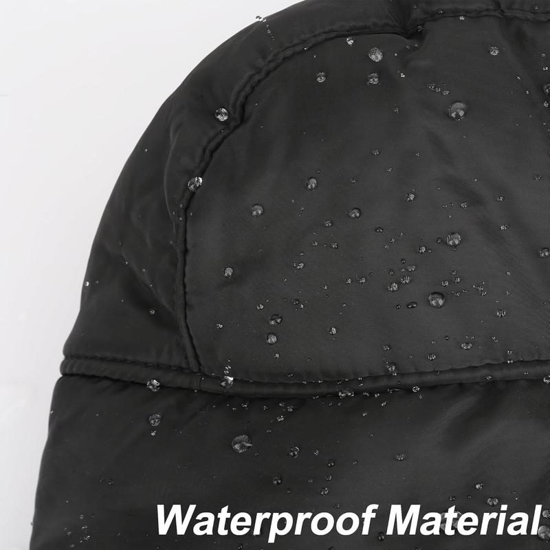 Winter Hats for Women Men Trapper Ushanka Hat with Ear Flaps Warm Russian Bomber Hats for Cold Weather