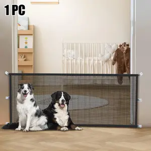 2pack Pet Fence, A Universal Indoor Home And Outdoor Pet Partition Suitable for Cats And Dogs, Featuring A Portable And Space-saving Design. It Comes with An Easy-to-install Safety Gate That Can Be Set Up Quickly Without The Need for Tools.
