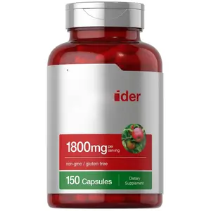 Horbäach Apple Cider Vinegar Capsules | 1800mg | 150 Pills | Non-GMO, Gluten Free Supplement